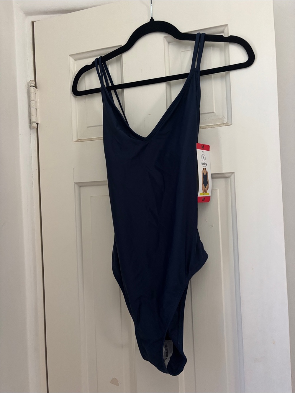 Hurley Navy Blue Women's One-Piece Swimsuit